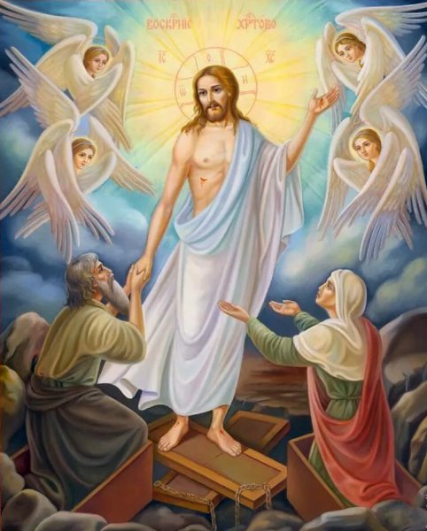 Христос Воскресе икона Воскресение Христово