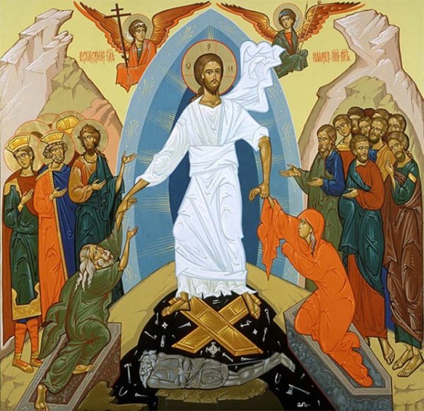 Воскрешение Иисуса Христа икона