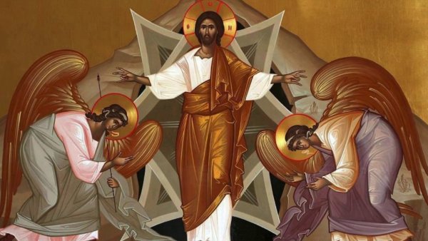 Воскрешение Иисуса Христа икона