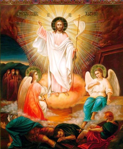 Отдание праздника Пасхи икона