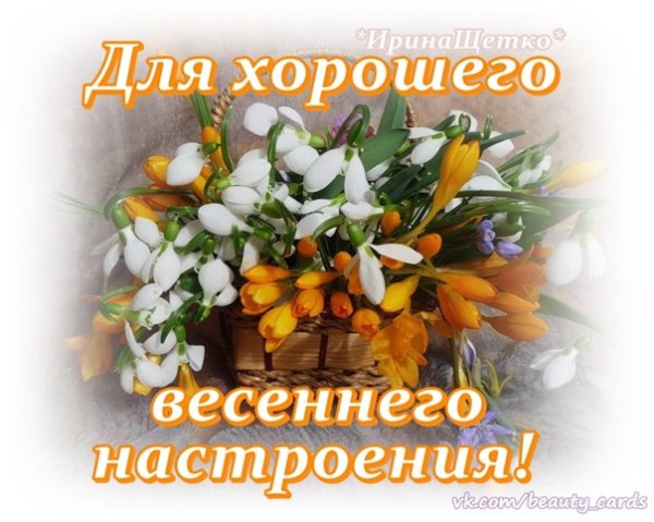 Хорошего весеннего настроения