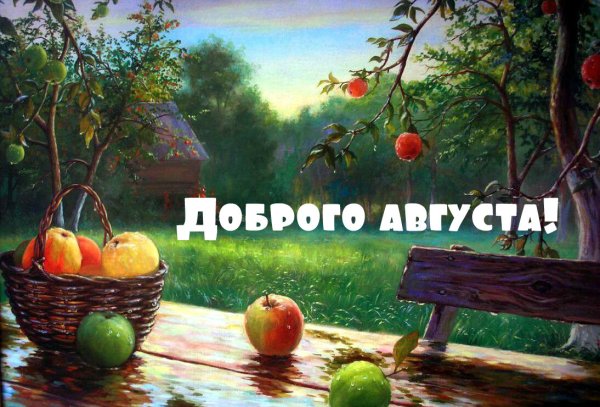 Доброе августовское утро