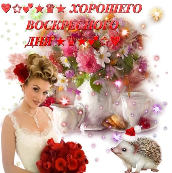 Прекрасного вам воскресного дня