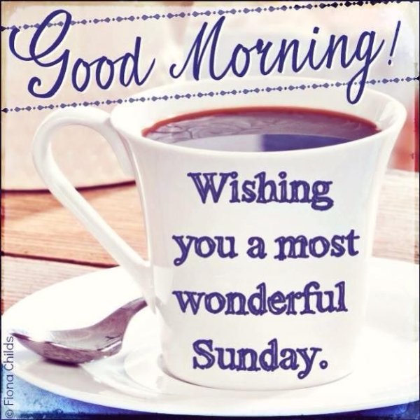 Days of the week Sunday