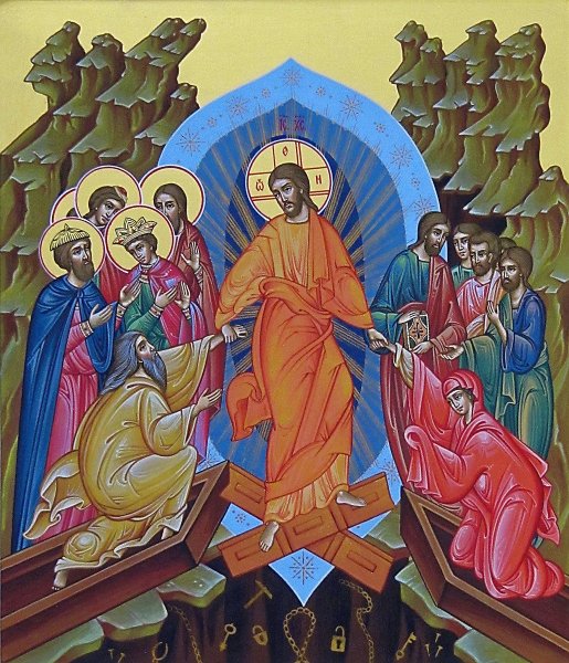 Икона Спасителя «Воскресение Христово» (Сошествие во ад)