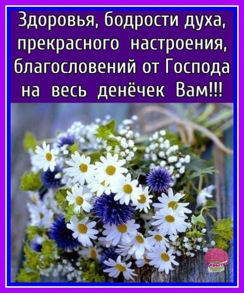 Пожелания здоровья и бодрости