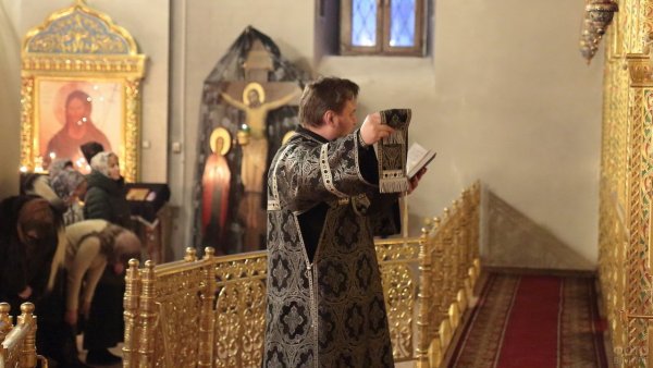 Прощенное воскресенье в храме