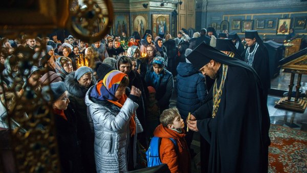 Прощенное воскресенье вечерня 2006 Оптина