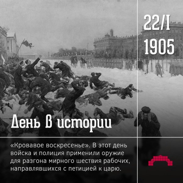 22 Января 1905 года кровавое воскресенье