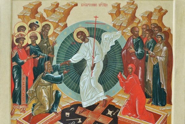 Воскрешение Иисуса Христа икона