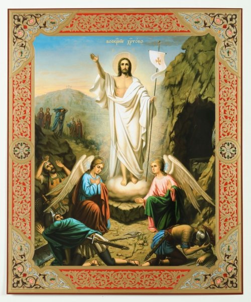 Сошествие во ад Иисуса Христа фреска