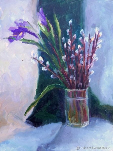 Художник Костылев Дмитрий Вербное воскресенье