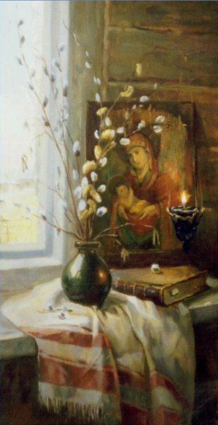 Ольга Денисенко «Вербное воскресенье»