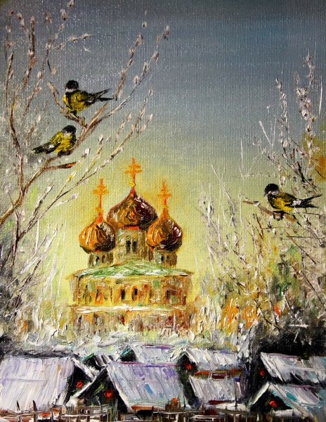 Ольга Денисенко «Вербное воскресенье»