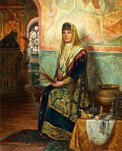 Ольга Денисенко «Вербное воскресенье»