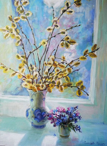 Ольга Симонова картины Весна