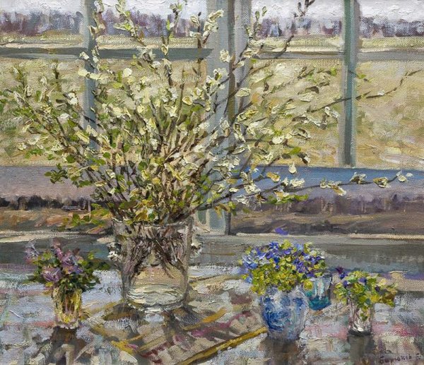 Жилинский Дмитрий "весенний натюрморт"