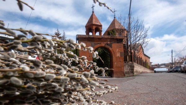 Вербное воскресенье в Армении