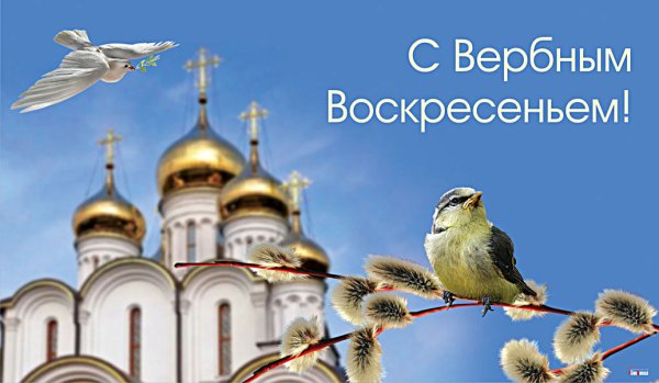 25 Апреля Вербное воскресенье