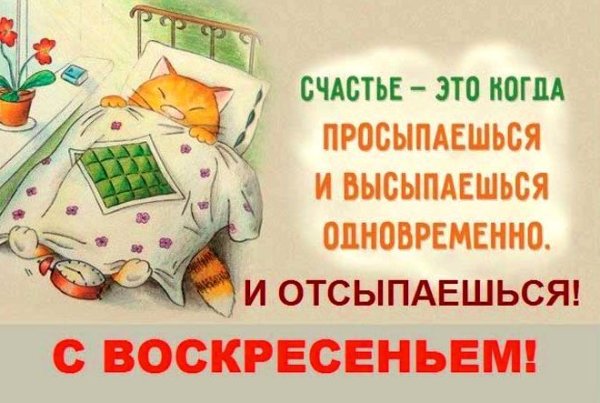 Желаю хорошо выспаться