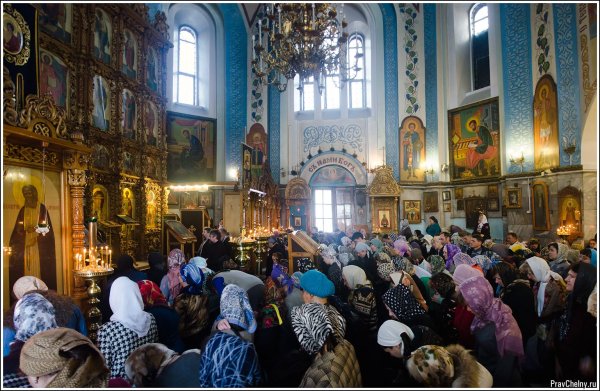 Прощенное воскресенье в храме