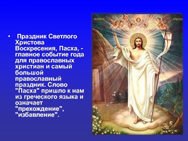 Светлое Христово Воскресение Пасха