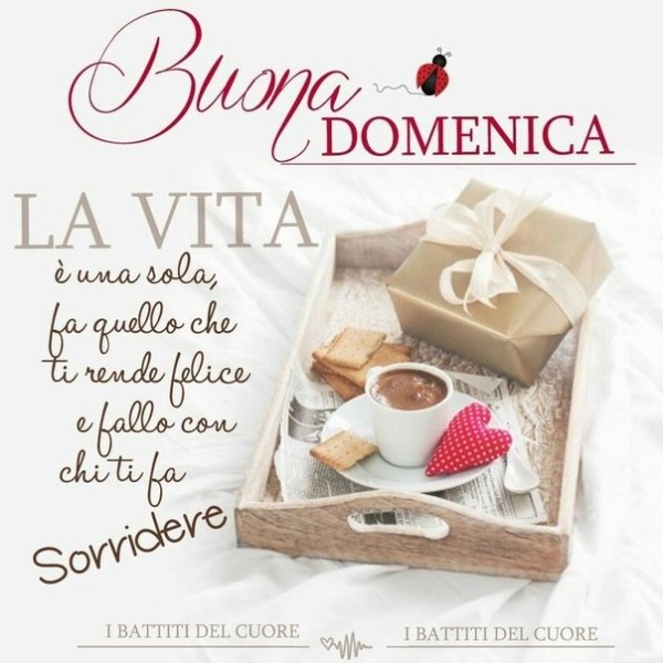 Открытки buona domenica на итальянском