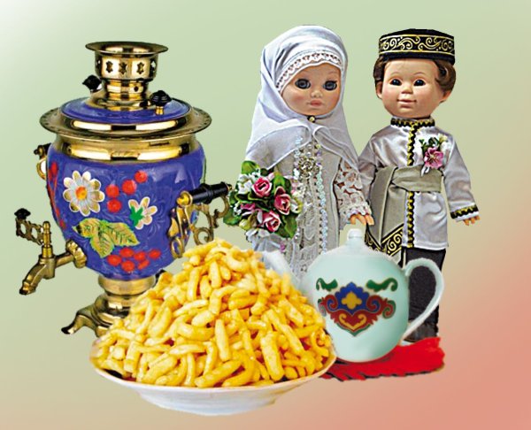 Благодарственная открытка на татарском языке