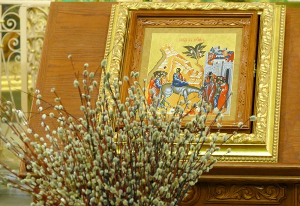 Вход Христа в Иерусалим Вербное воскресенье