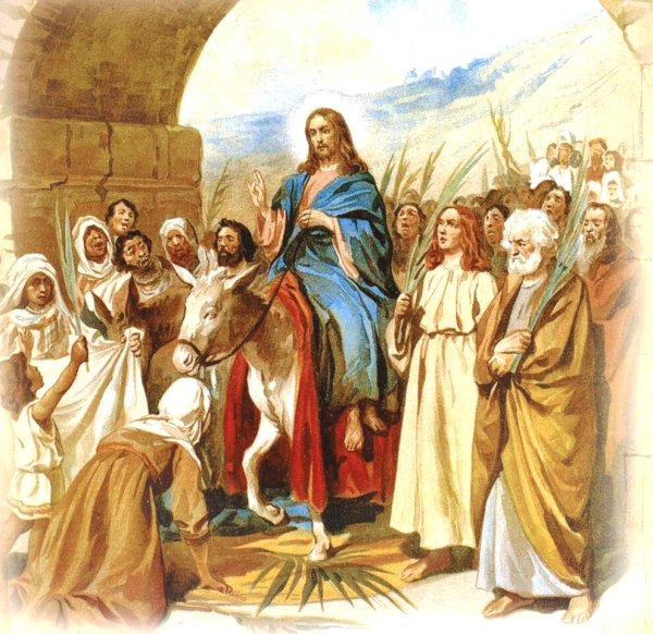 Икона картина с вербным воскресеньем (47 фото)