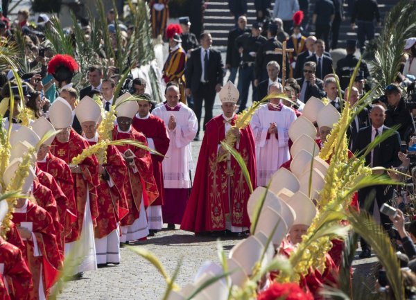 Пальмовое католическое воскресенье