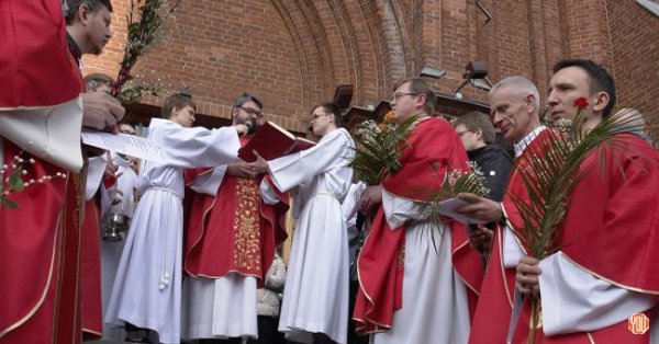 Пальмовое католическое воскресенье