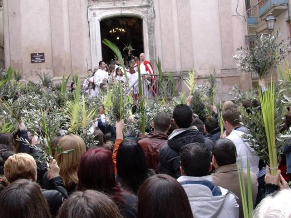 Пальмовое воскресенье у католиков