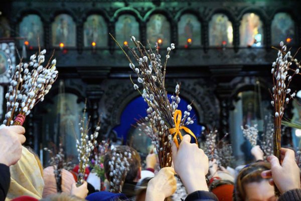 Праздничное шествие пальмовое воскресенье