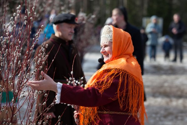 Празднование Вербного воскресенья