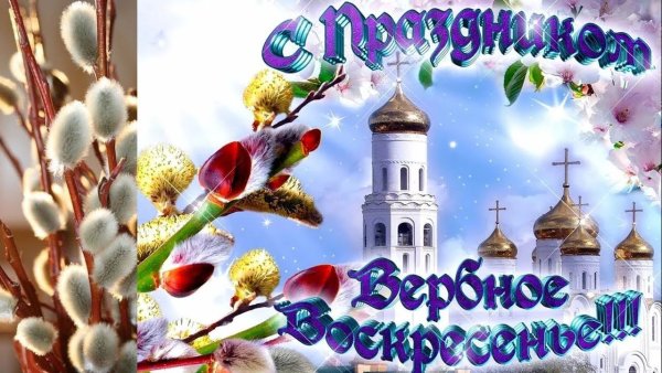 Вербное воскресенье картинки