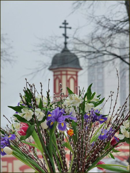 Букет "Вербное воскресенье"