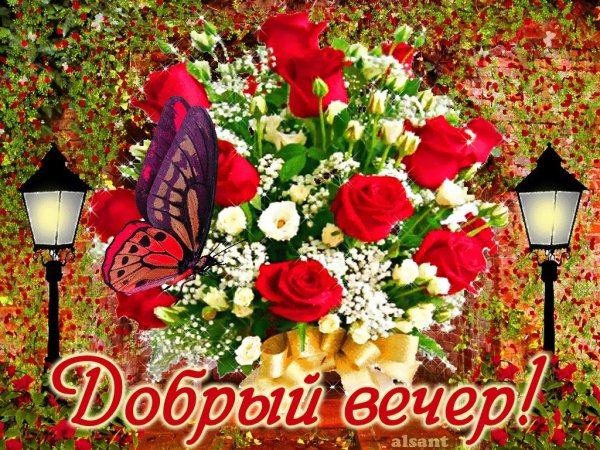 Открытки с добрым веч0ом