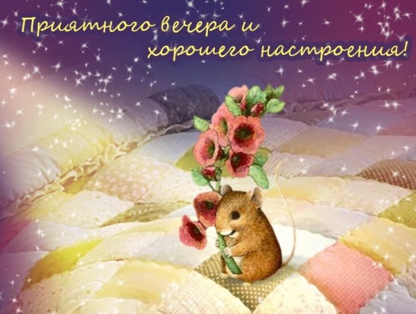 Хорошего вечера и настроения