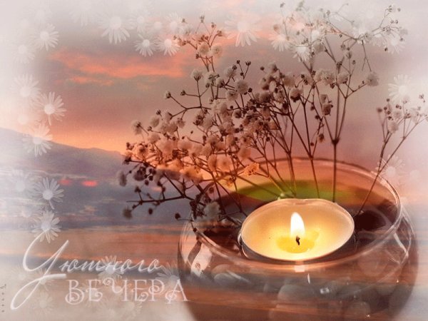 Уютного весеннего вечера