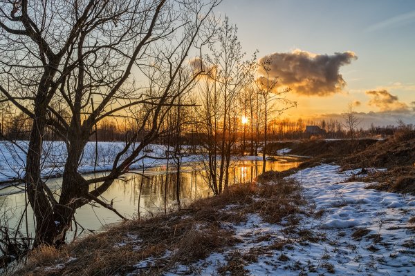 Ранняя Весна вечер