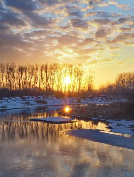 Весенний закат Бурхард Федор