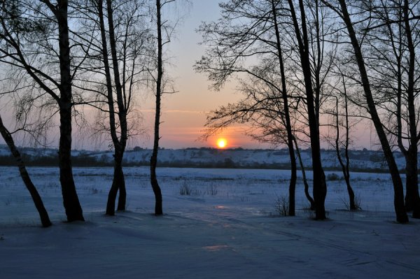 Ранняя Весна вечер