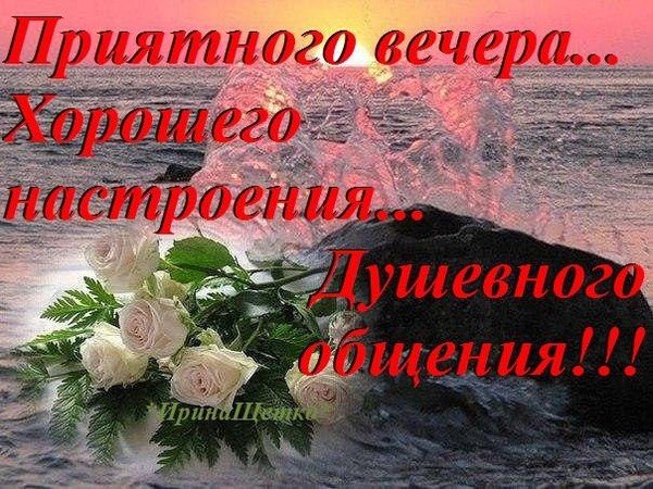 Прекрасного вечера и хорошего настроения