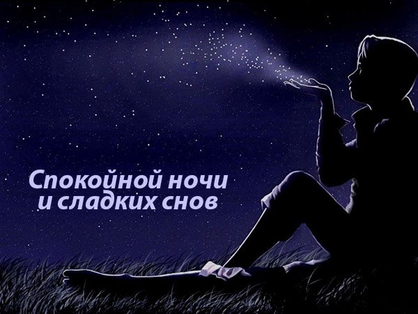 Спокойной ночи сладких снов девушке