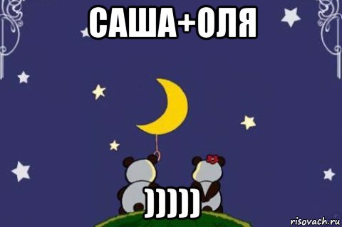 Спокойной ночи Саша