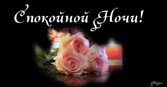 Спокойной ночи радость