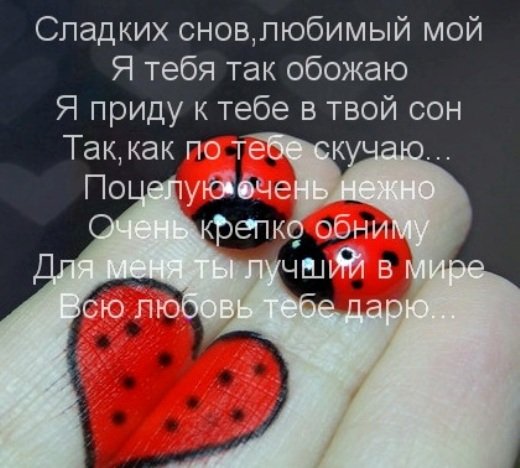 Спокойной ночи любимому