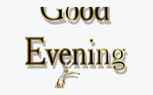 Открытки добрый вечер на английском языке