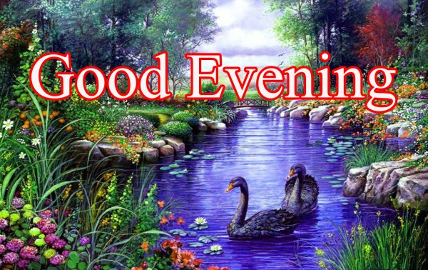 Красивые открытки на английском добрый вечер